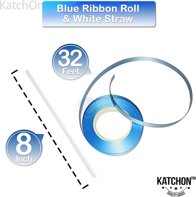 KatchOn, Blue Number 1 Balloon for 1st Birthday - 40 Inch | 1 Balloon