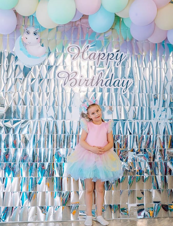 Pastel Balloons, 12 Inch 60 Pcs Pastel Rainbow Balloons Assorted