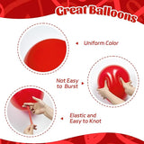 60pcs Red and Gold Balloons 12inch, Red and Gold Party Decorations