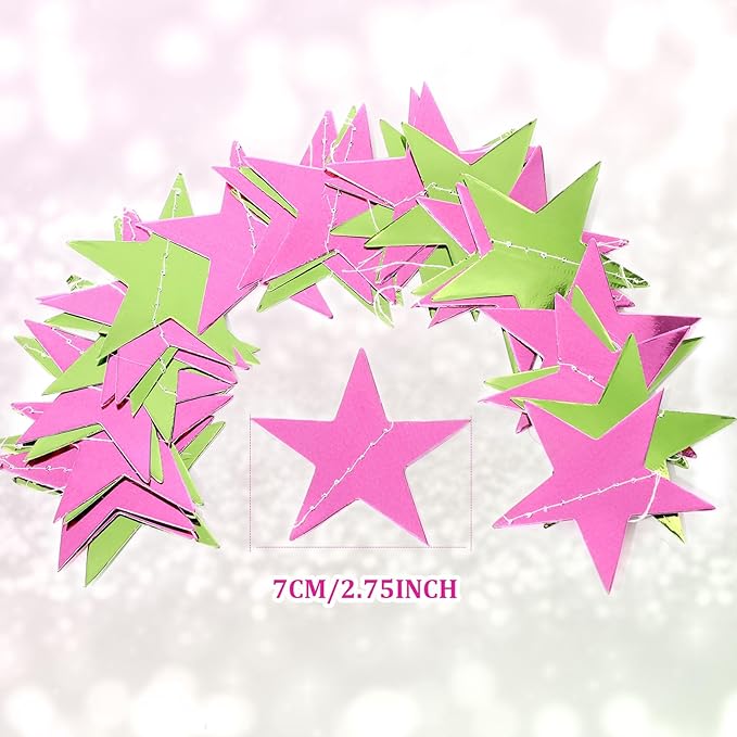 Patelai Glitter Star Garland Banner 2026 Graduation Decor 130 Feet #28