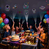 40PCS Space Finger Lights Party Favors, 8 Designs Light Up