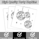 200PCS Disco Theme Party Plates and Napkins 1970s Birthday Party