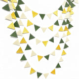 Sage Green Gold Party Decorations Oilve Green Beige Gold Glitter Felt