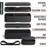 Bentoheaven Premium Bento Box Adult Lunch Box with Compartments for