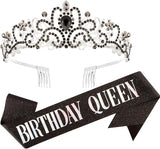Velscrun Birthday Queen Tiaras Crown for Women, Queen Tiara for Mom,