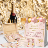 Pink Gold Retirement Card Happy Wishes Card Box Happy Retirement
