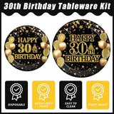 96Pcs 30th Birthday Party Tableware Set Back in 1996 Birthday Party