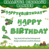 177 Pcs Dinosaur Birthday Party Supplies 25 Guest Dinosaur Theme