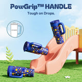 24 oz Stainless Steel Tumbler for Children: Durable Handle, Easy to