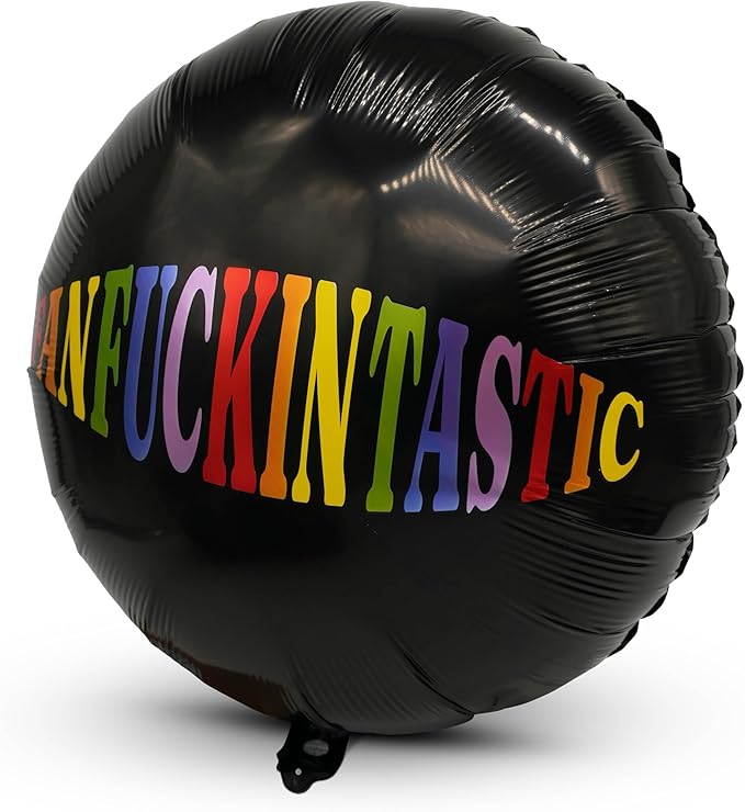 XL Foil Balloons (2 Pack) – Fanf*ckingtastic, Adult Party