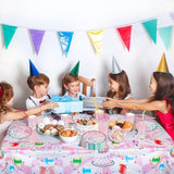 144PCS Mermaid Party Tableware Set Mermaid Birthday Party Supplies