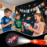 40 PCS Outer Space Party Favors LED Light Up Finger Lights