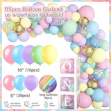 1st Birthday Decorations for Girl 128pcs Sweet One Birthday Party
