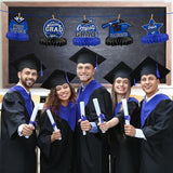 9PCS Graduation Party Decorations Class of 2026 Congrats Grad Table