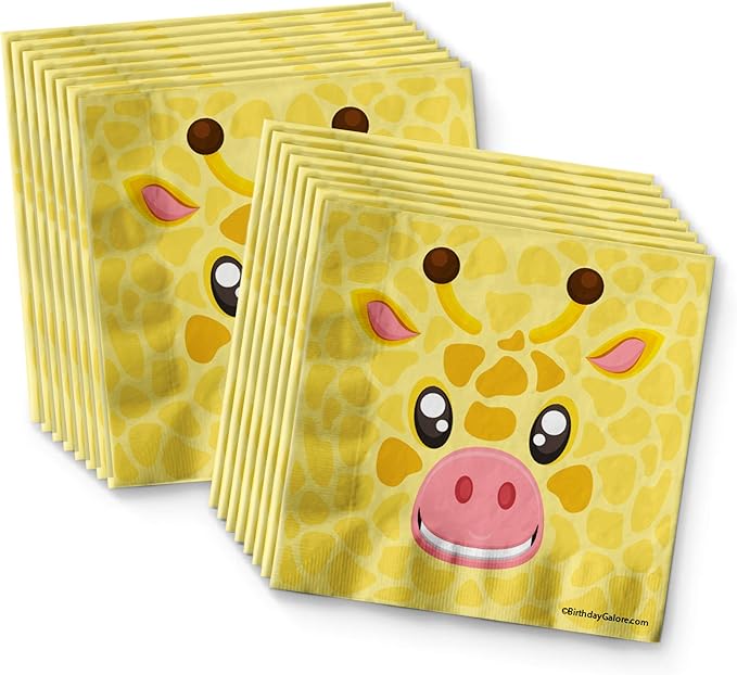 Giraffe Birthday Party Supplies Jungle Animal Party Supplies Zoo