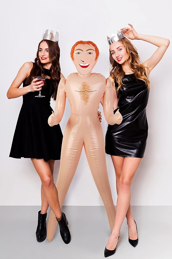 Ginger John Inflatable Blow-Up Doll – 150cm Redhead Hunk | Gag Gift &