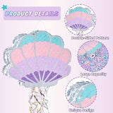 Mermaid Seashell Piñata Pink Shellfish Piñatas for Kids Girls