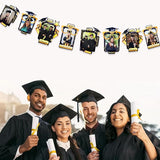 pinkblume Graduation Party Decorations Black and Gold Grad Photo