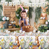 Easter Party Supplies Happy Easter Party Tableware Set Happy Easter