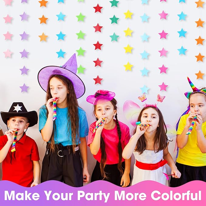 Patelai Glitter Star Garland Banner 2026 Graduation Decor 130 Feet #21