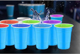 120 pcs 12 oz lake blue plastic cups Gender Reveal Plastic cups blue
