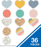 Carson Dellosa Education We Belong 36-Piece Boho Decor, Pastel and