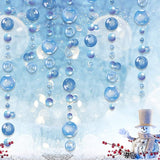 Transparent Bubble Garlands Mermaid Party Decoration Colored Blue #3