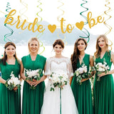 Sage Green Champagne Gold Bachelorette Party Decorations 21pcs Baby