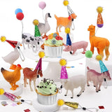 26 PCS Jungle Animal Birthday Party Decorations with Farm Animal