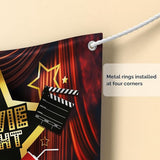 Movie Night Party Decoration Kit Includes Photography Backdrop & 10