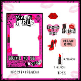 Mean Girl Bachelorette Party Photo Booth Props Frame Bachelorette
