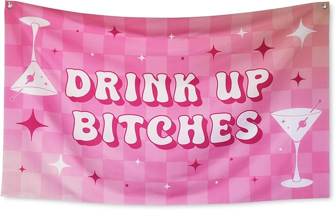 Funny Party Banner 60" x 33" – Hilarious Decoration for Adults, Gag #3