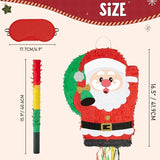 Christmas Santa Piñata Christmas Decorations Red Santa Claus Party