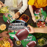Football Party Supplies Kit Serve 50 Includes Dinner Plates Dessert