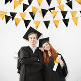 Black and Gold Party Decorations Triangle Pennant Banner Flag
