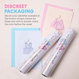 Gender Reveal Confetti Cannon Biodegradable Powder & Heart Shaped