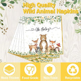 Woodland Baby Shower Party Supplies 175 Pcs Safari Jungle Animal