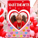 Valentine's Day Candy Heart Photo Prop Selfie Frame Valentine's Day