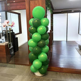 YMSZ Green Balloons, 67pcs 12 Inch Metallic Green Dark Green Lime