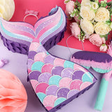 Mermaid Tail Pinata Glitter with Stick Blindfold Mermaid Birthday