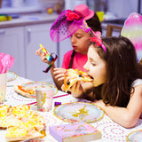Meanplan 168 Pcs Fairy Party Supplies Fairy Plates and Napkins Fairies
