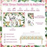231 PCs Young Wild and Three Decorations Girl Hombae Jungle Safari