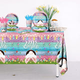 Easter Party Supplies Happy Easter Tableware 142pcs Easter Plates