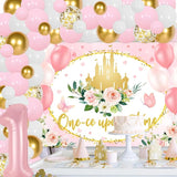 Princess Theme Royal Castle Floral Princess One Ce Upon A Time