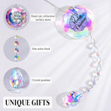 Merry Christmas Crystal Suncatcher Ornament Gifts for Women Mom Wife