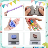 24 Set Dinosaur Party Favors for Kids Air Dry Modeling Clay DIY