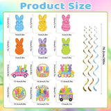 57pcs Easter Party Decorations Banner Set Include Happy Easter