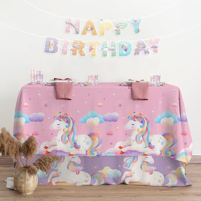 Unicorn Party Supplies Set Perfect Unicorn Birthday Decorations