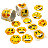 Playbees Emoticon Stickers - 2 Rolls - Kids' Party Favors, Game
