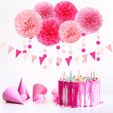 Galentines Valentines Day Hot Pink Party Decorations 23pcs Girl
